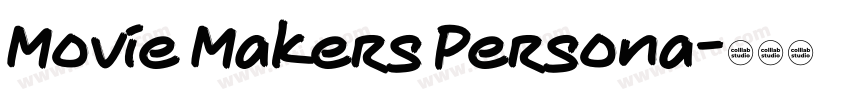 Movie Makers Persona字体转换